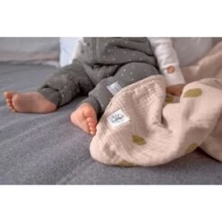 Babydecke Musselin 75x100 Cm In Rosa -Babyprodukte lassig babydecke musselin 75x100 cm in rosa 3