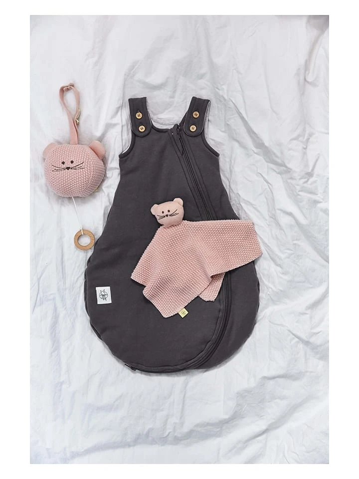 Babyschlafsack In Anthrazit 5 Babyschlafsack In Anthrazit – Bild 3