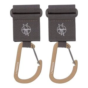 Befestigungshaken Stroller Hooks In Grau 3 Befestigungshaken Stroller Hooks In Grau