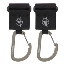 Befestigungshaken Stroller Hooks In Schwarz