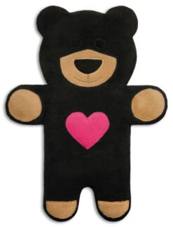 Wärmekissen "Bär Teddy Mit Herz" In Schwarz