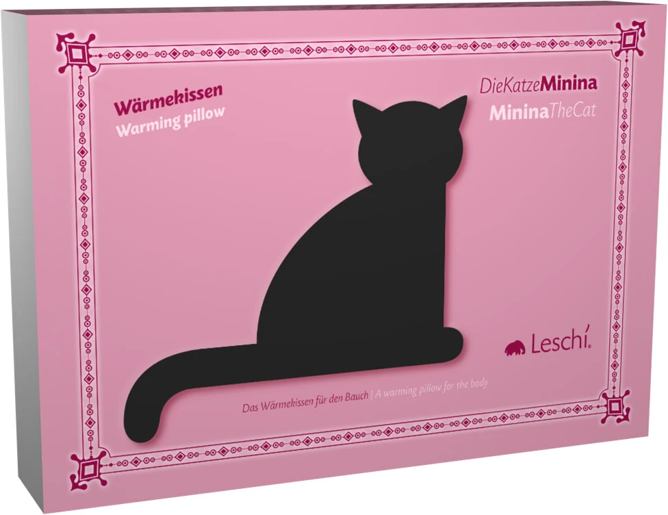 Wärmekissen "Katze Minina" Sitzend In Pink - (L) 30 X (B) 22 Cm 5 Wärmekissen "Katze Minina" Sitzend In Pink - (L) 30 X (B) 22 Cm – Bild 3