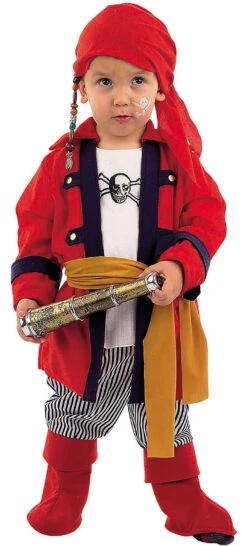 Kostüm Freibeuter Pirat, 4-tlg.
