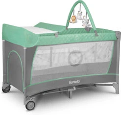 Lionelo Reisebett FLOWER TURQUOISE 14 Lionelo Reisebett FLOWER TURQUOISE -Babyprodukte lionelo reisebett flower turquoise 2