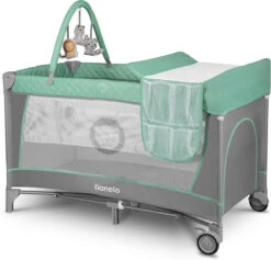 Lionelo Reisebett FLOWER TURQUOISE 16 Lionelo Reisebett FLOWER TURQUOISE -Babyprodukte lionelo reisebett flower turquoise 4