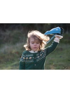 Cardigan "From One To Another" In Grün -Babyprodukte little green radicals cardigan from one to another in grun 2