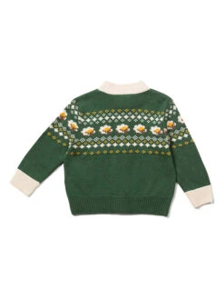 Cardigan "From One To Another" In Grün