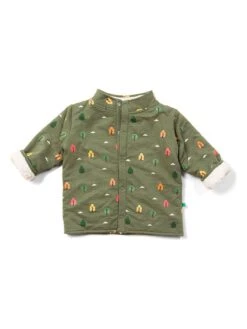 Wende-Übergangsjacke "Winter Woods" In Grün