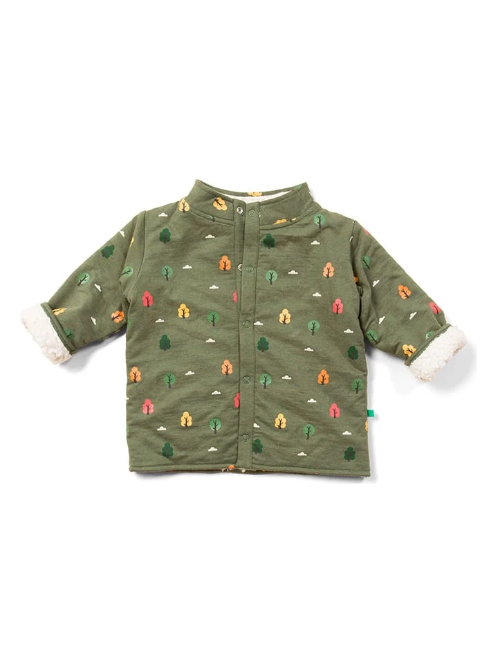 Wende-Übergangsjacke "Winter Woods" In Grün 3 Wende-Übergangsjacke "Winter Woods" In Grün