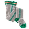 Strumpfhose In Grau/ Grün -Babyprodukte little label strumpfhose in grau grun