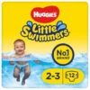 2er-Set: Schwimmwindeln "Little Swimmers" Gr. 2/3, 3-8 Kg (24 Stück)
