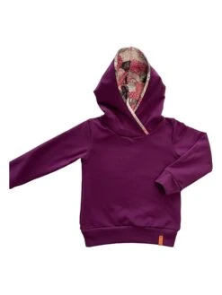 Hoodie "Purple Wood" In Lila