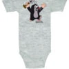 Logoshirt Babybody Mit Print Der Kleine Maulwurf In Grau-meliert