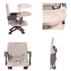 Kinderhochstuhl 2 In1 Ego Plus In Grau 7 Kinderhochstuhl 2 In1 Ego Plus In Grau -Babyprodukte lorelli kinderhochstuhl 2 in1 ego plus in grau 2