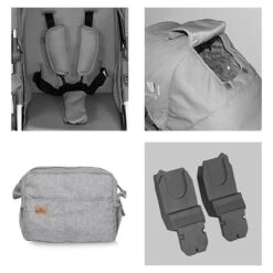 Kinderwagen 2 In 1 Monza In Blau -Babyprodukte lorelli kinderwagen 2 in 1 monza in blau 3