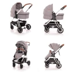 Kombikinderwagen Angel 3 In 1 In Grau 11 Kombikinderwagen Angel 3 In 1 In Grau -Babyprodukte lorelli kombikinderwagen angel 3 in 1 in grau 2