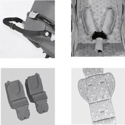 Kombikinderwagen Starlight 3 In 1 In Blau -Babyprodukte lorelli kombikinderwagen starlight 3 in 1 in blau 8