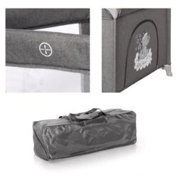 Reiselaufstall Game Zone In Grau -Babyprodukte lorelli reiselaufstall game zone in grau 3