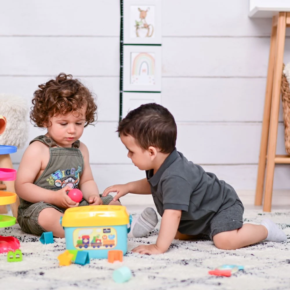 Steckspiel First Play In Orange 4 Steckspiel First Play In Orange – Bild 2