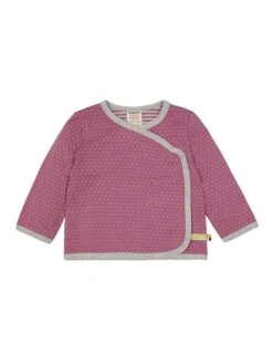 Cardigan "Doubleface" In Lila