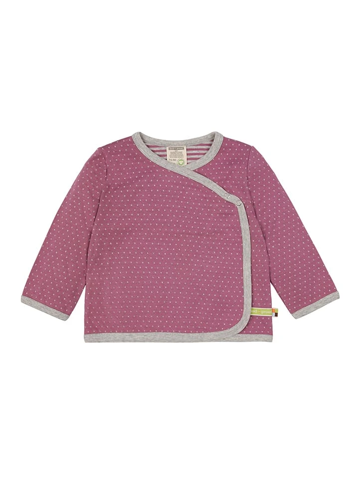 Cardigan "Doubleface" In Lila 3 Cardigan "Doubleface" In Lila