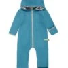 Wollfleece-Overall In Hellblau