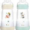 MAM Easy Start Elements, 260 Ml, Fuchs/Waschbär, 2er Set