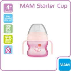 MAM Starter Cup, 150 Ml, Eule -Babyprodukte mam starter cup 150 ml eule 2