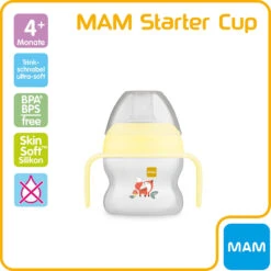 MAM Starter Cup, 150 Ml, Fuchs -Babyprodukte mam starter cup 150 ml fuchs 2