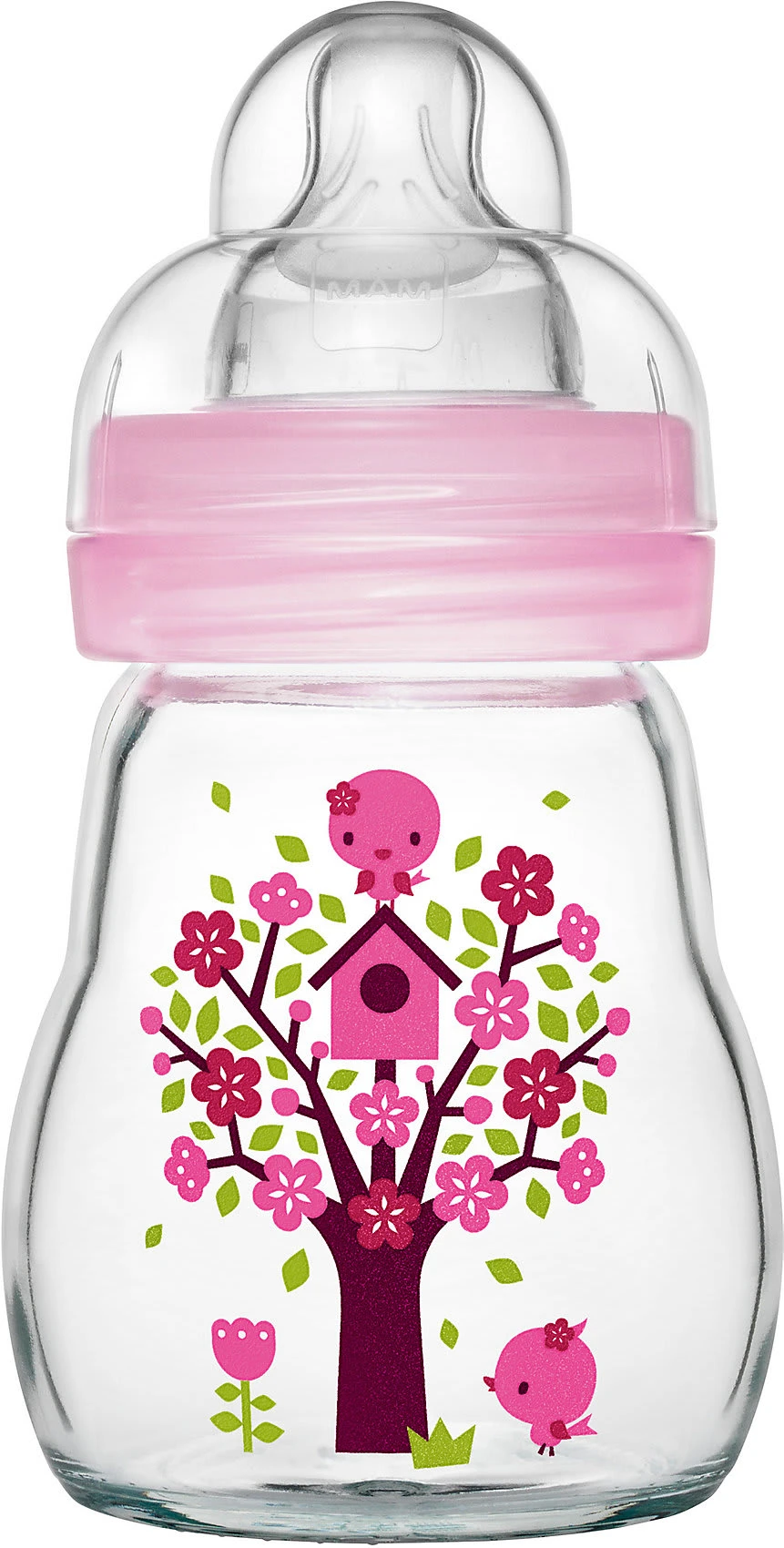 MAM Weithals Flasche Feel Good, 170 Ml, Silikonsauger, Katze/Maus 3 MAM Weithals Flasche Feel Good, 170 Ml, Silikonsauger, Katze/Maus