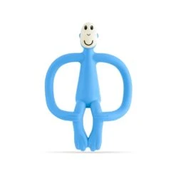 Matchstick Monkey Beißring / Zahnungshilfe Affe Original Hellblau -Babyprodukte matchstick monkey matchstick monkey beissring zahnungshilfe affe original hellblau 3
