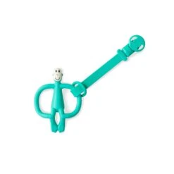 Matchstick Monkey Schnullerkette / Schnullerclip / Beißringclip Silikon 19cm -Babyprodukte matchstick monkey matchstick monkey schnullerkette schnullerclip beissringclip silikon 19cm 2