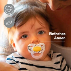 Medela Schnuller Original, Gr. 1, Gelb & Türkis, 2er Set -Babyprodukte medela schnuller original gr 1 gelb and turkis 2er set 3