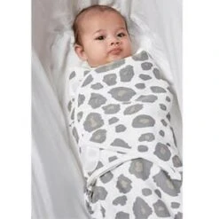 Pucktuch SwaddleMeyco Größe S/M In Weiß -Babyprodukte meyco pucktuch swaddlemeyco grosse s m in weiss 2