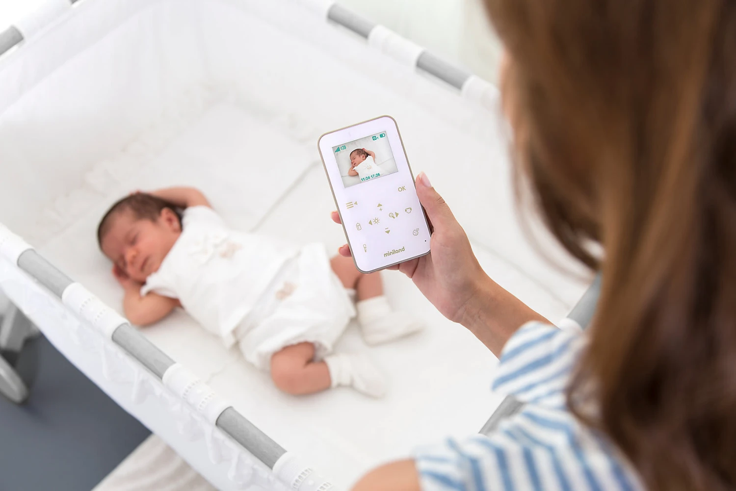 Miniland 2,4" Video Babyphone Digimonitor 4 Miniland 2,4" Video Babyphone Digimonitor – Bild 2