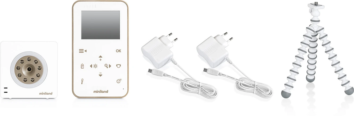 Miniland 2,4" Video Babyphone Digimonitor 3 Miniland 2,4" Video Babyphone Digimonitor