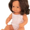 Miniland Babypuppe Mädchen, Braunhaarig, 38 Cm 2 Miniland Babypuppe Mädchen, Braunhaarig, 38 Cm -Babyprodukte miniland babypuppe madchen braunhaarig 38 cm