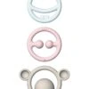 Beißringe "Nigi Nagi Nogi" - Ab Geburt - 3 Stück -Babyprodukte moluk beissringe nigi nagi nogi ab geburt 3 stuck
