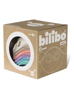 Stapel- & Badespielzeug "Bilibo Mini" - 6 Stück - Ab Geburt