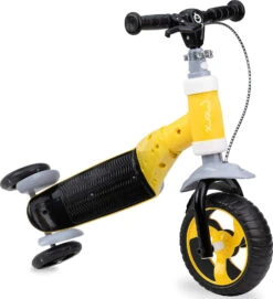 ELIOS 2 In 1 Laufrad Und Scooter, Gelb -Babyprodukte momi elios 2 in 1 laufrad und scooter gelb 2