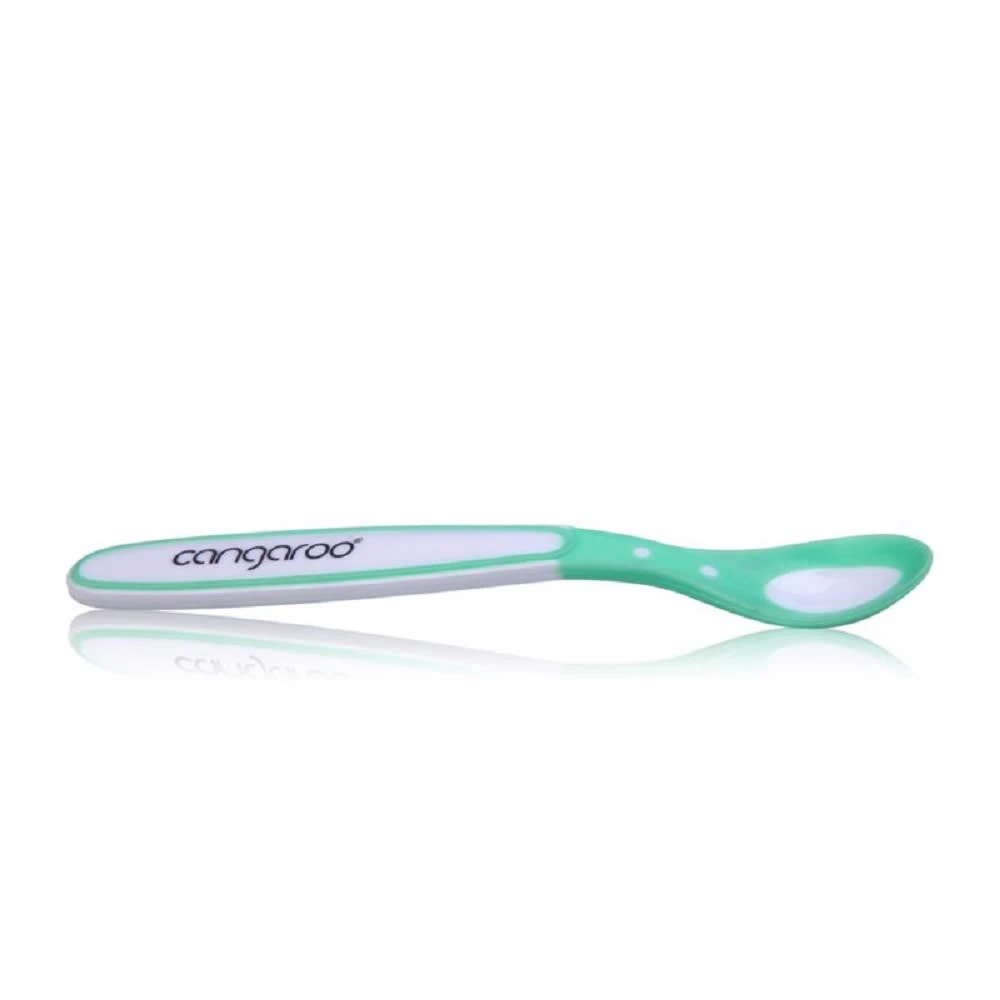 Babylöffel, Thermolöffel F1275 In Grün 3 Babylöffel, Thermolöffel F1275 In Grün