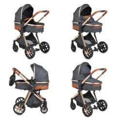 Kinderwagen Alma In Schwarz -Babyprodukte moni kinderwagen alma in schwarz 3