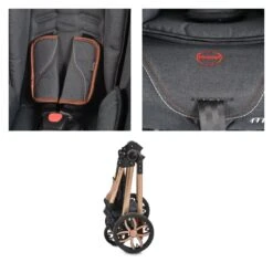 Kinderwagen Alma In Schwarz -Babyprodukte moni kinderwagen alma in schwarz 5