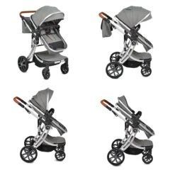 Kinderwagen Polly 3 In 1 In Grau -Babyprodukte moni kinderwagen polly 3 in 1 in grau 2