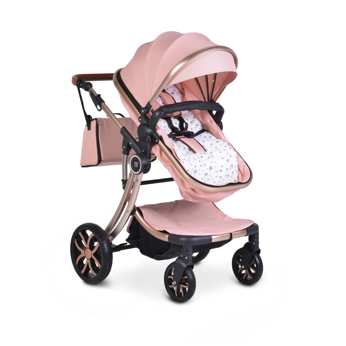 Kinderwagen Polly 3 In 1 In Rosa 3 Kinderwagen Polly 3 In 1 In Rosa