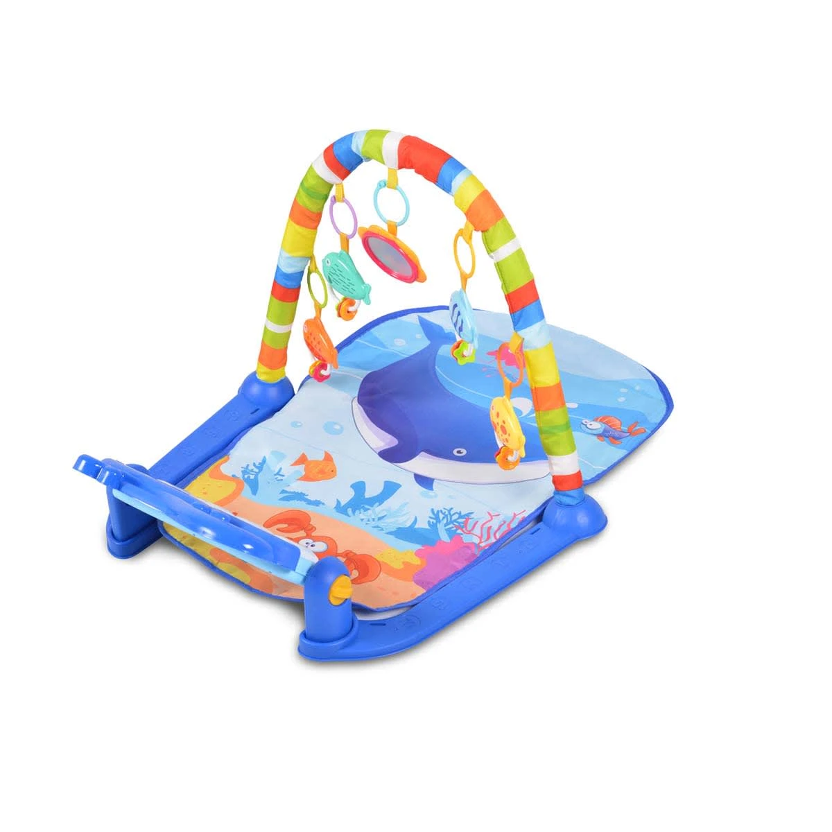 Spielbogen Krabbeldecke Ocean In Blau 4 Spielbogen Krabbeldecke Ocean In Blau – Bild 2