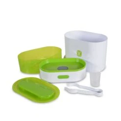 Sterilisator, Flaschenwärmer, Dampfgarer 3 In 1 In Grün 9 Sterilisator, Flaschenwärmer, Dampfgarer 3 In 1 In Grün -Babyprodukte moni sterilisator flaschenwarmer dampfgarer 3 in 1 in grun 2