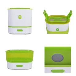 Sterilisator, Flaschenwärmer, Dampfgarer 3 In 1 In Grün 10 Sterilisator, Flaschenwärmer, Dampfgarer 3 In 1 In Grün -Babyprodukte moni sterilisator flaschenwarmer dampfgarer 3 in 1 in grun 3