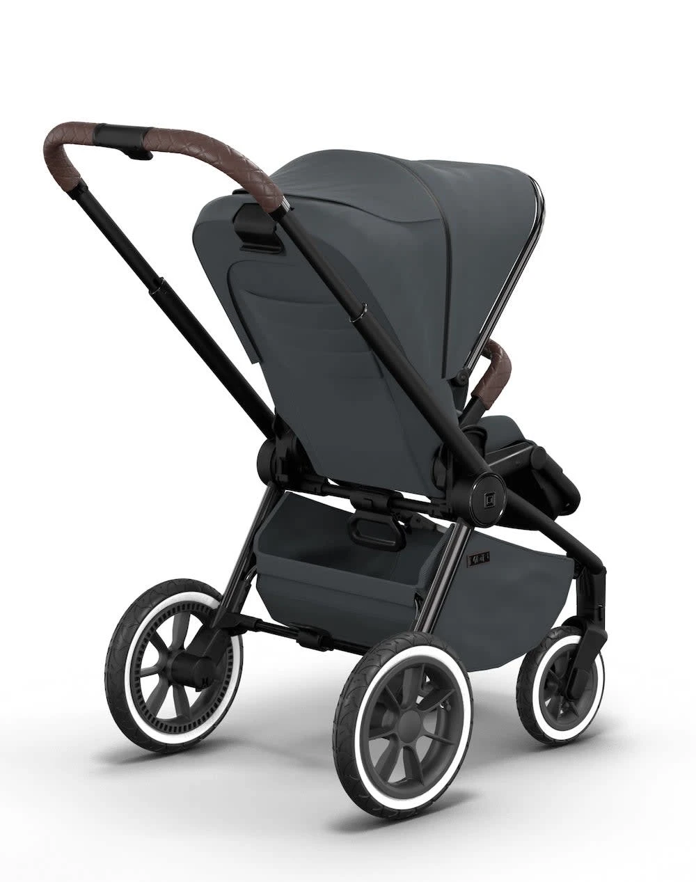 Kombi-Kinderwagen Moon Kombikinderwagen In Grau 8 Kombi-Kinderwagen Moon Kombikinderwagen In Grau – Bild 6