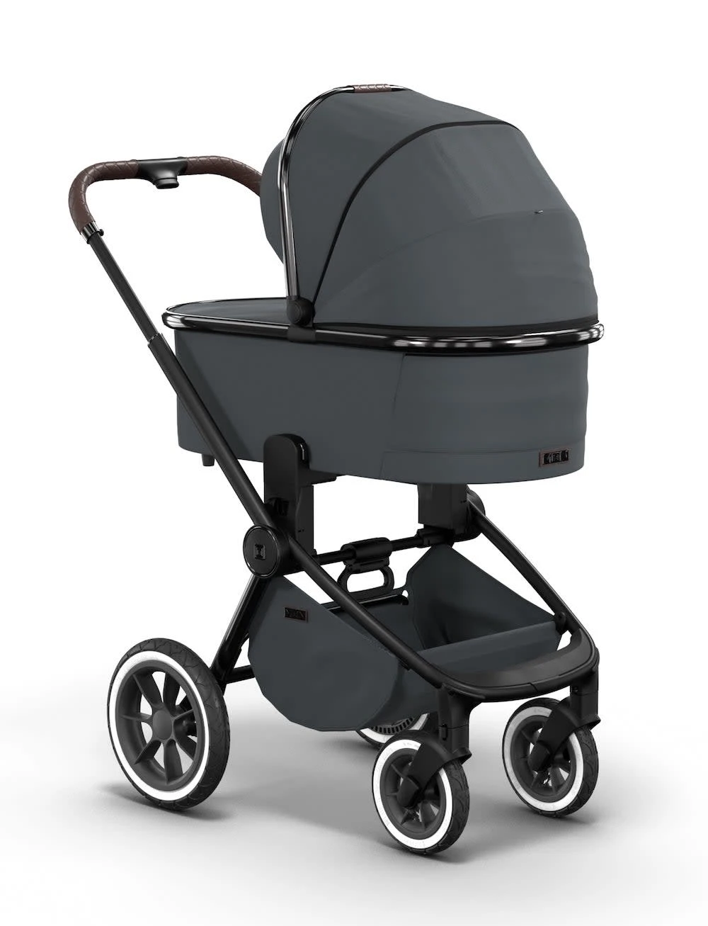 Kombi-Kinderwagen Moon Kombikinderwagen In Grau 10 Kombi-Kinderwagen Moon Kombikinderwagen In Grau – Bild 8